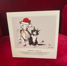 Load image into Gallery viewer, 5 stycken julkort, inklusive kuvert, med motiv av konstnären Vagnelind